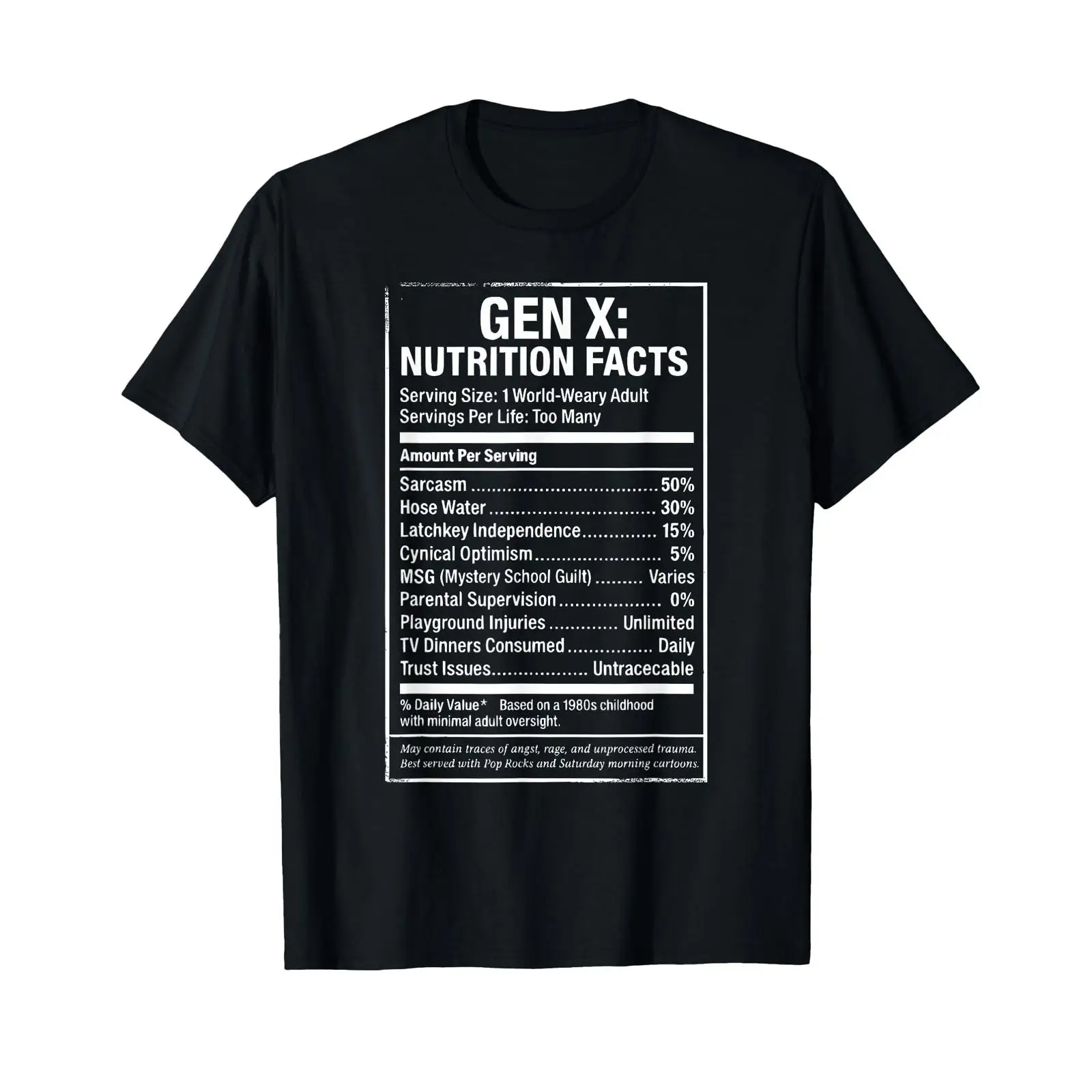 X Nutrition - تي شيرت بتصميم محاكي لأسطورة 