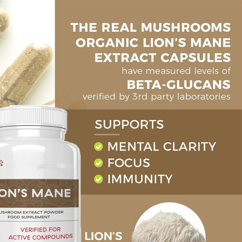 تعمل كبسولات فطر ليون ماني غان - مراجعة Lion Mane Mushroom وسعره